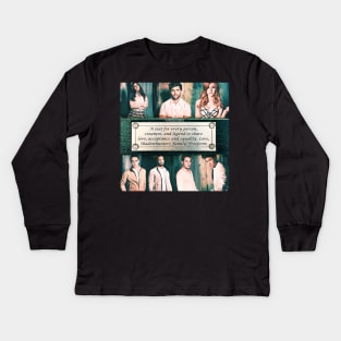 Shadowhunters Cast Kids Long Sleeve T-Shirt